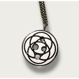 Harmoni Pendant Necklace – EMF Protection – Silver Tone – Everyday Wear